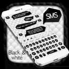  SMS Black White Keyboard ()  